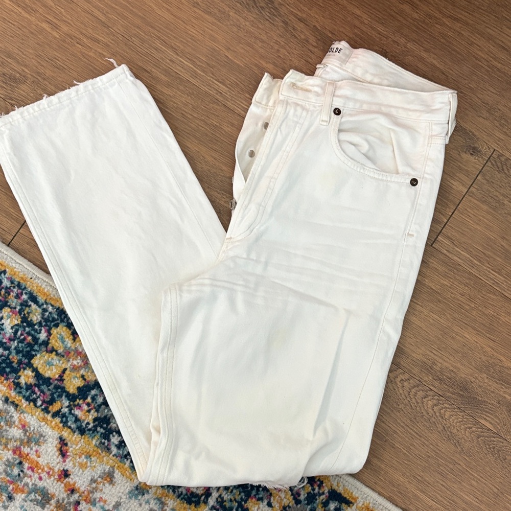 AGOLDE white Jeans